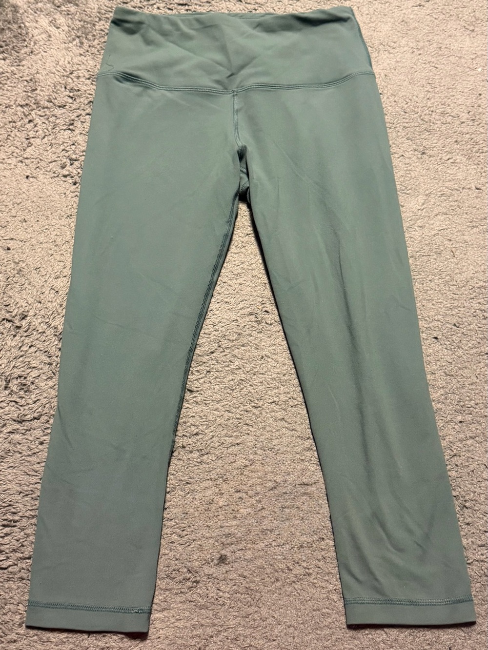 90 Degree By Reflex Sage Green High-Waist Leggings